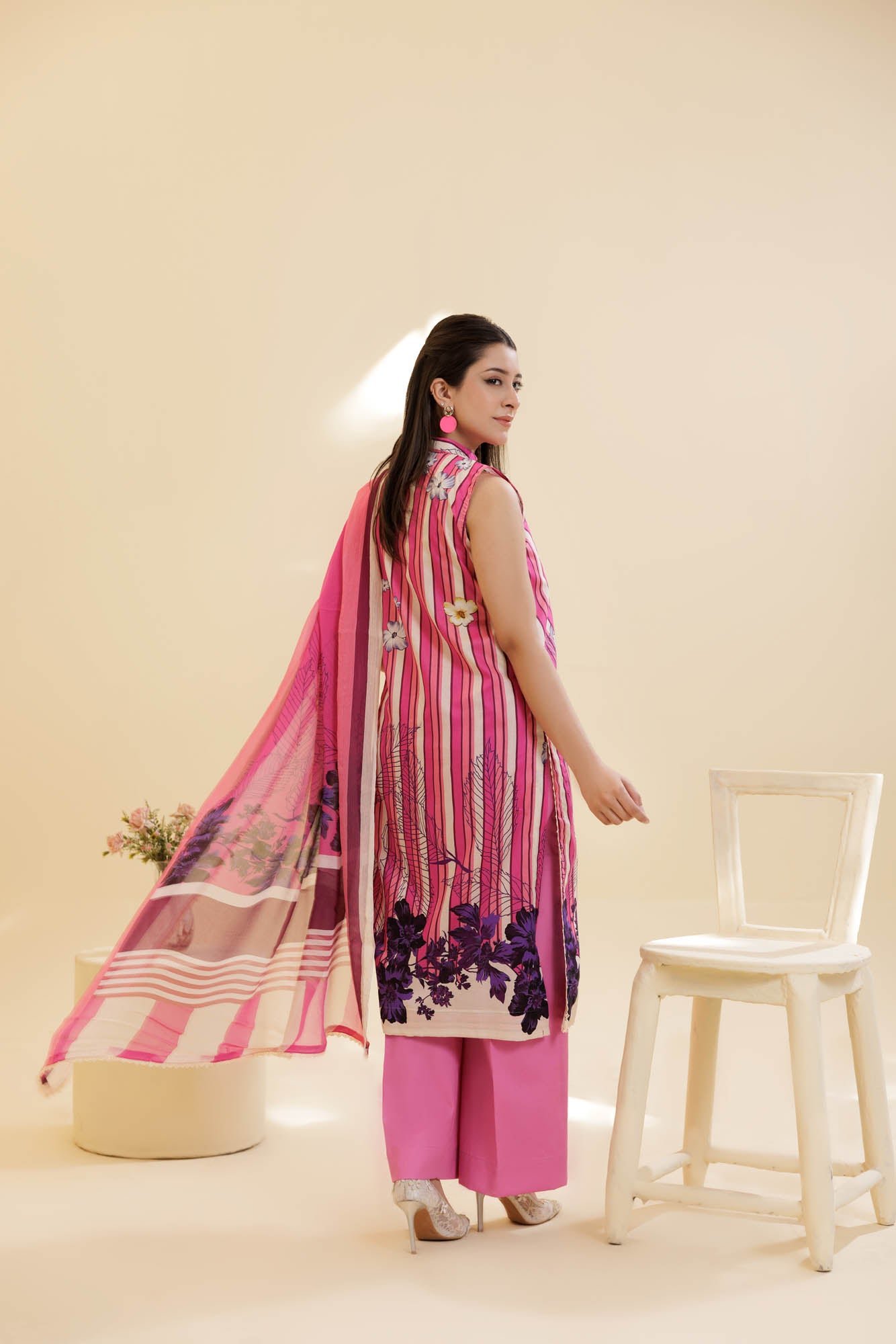 3 Piece Unstitched Printed Lawn Suit | KL140